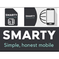 Smarty UK PAYG 3 in 1 Sim Card - Standard/Micro/Nano